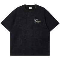 JACK&JONES/杰克琼斯 纯棉 男士短袖T恤 L (180) E43纯黑色