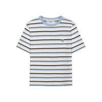  TEENIE WEENIE 撞色条纹 女士T恤 蓝色 S