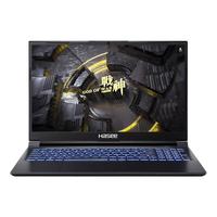  Hasee/神舟 RTX3060满血独显 游戏笔记本电脑  发烧级游戏光线追踪显卡 无机械硬盘 1920*1080 intel i5 黑色 144Hz 512GB 16GB