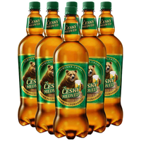 Baltika 波罗的海捷克熊进口原浆啤酒整箱 俄罗斯原装 未过滤浑浊型1350ml*6桶