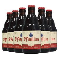 St-Feuillien 圣佛洋 修道院精酿 棕啤酒 330ml*6瓶