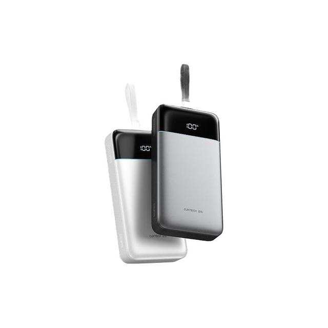 酷态科 25号电能块SE电芯25000毫安自带线电能块可上飞机高铁充电