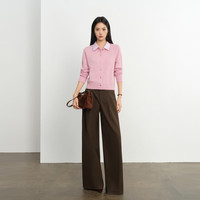  eifini/伊芙丽 假两件拼接式 女士针织衫