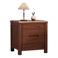 零树 实木床新中式 床头柜  LJ-001