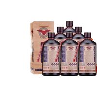 赖世豪贵州茅台镇酱香型白酒53度纯粮食酒坤沙酒高粱酒白酒整箱口粮酒 500ml*6瓶整箱