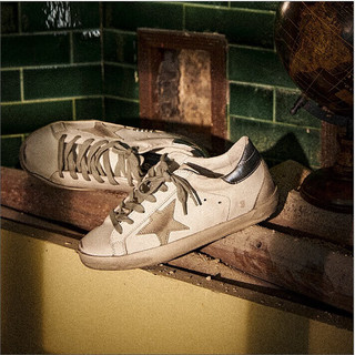  GOLDEN GOOSE 经典休闲 男女同款小脏鞋 黑尾女款 36 (230mm)
