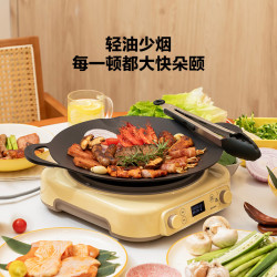 北鼎 不粘 烤肉盘 32cm不粘烤肉锅