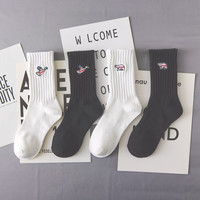 宝盖丁 Baogaidin 宝盖丁 男士卡通袜子 四种各一双