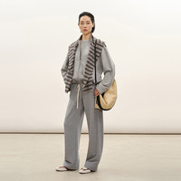 LESS 女士宽松加厚开衫卫衣 2Q2413820