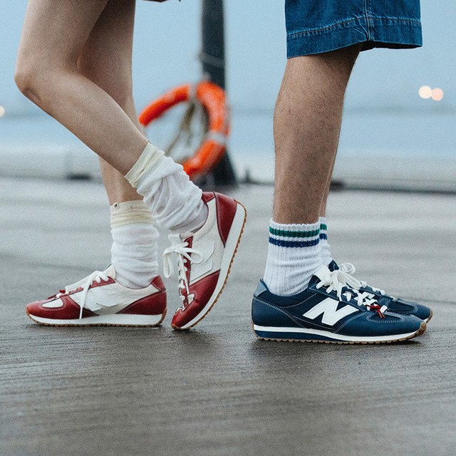 88VIP、复古薄底：new balance niko合作款 男女休闲德训鞋 U471QZ