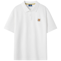 NVG·YOUNG 宽松 男士Polo衫 M 科技白
