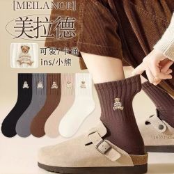 勋阳宇乐 袜子女士秋季中筒袜