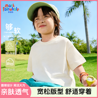 MARK FAIRWHALE/马克华菲 纯棉 儿童短袖T恤
