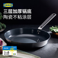 宜家 HEMKOMST 平底煎锅 不粘锅 32cm