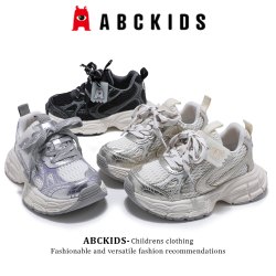 ABCKIDS 童鞋女童运动鞋儿童春夏网面透气休闲鞋小女孩软底老爹鞋 超多款式