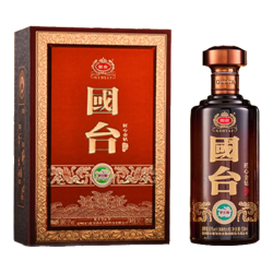 国台 ·盛世福钻酒 53度 酱香型 白酒 高端酒 送礼酒 53度 500mL 1瓶 国台·匠心金钻1瓶