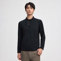 Pioneer Camp/拓路者 抗菌 男士Polo衫 180/XL 黑色