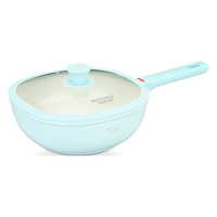  迈巴勒 钛极陶釉 不粘小方锅