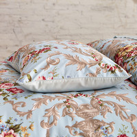 柳庭家纺 全棉60支贡缎枕套 48x74cm 富贵牡丹