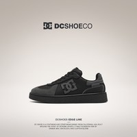 DC SHOES DCSHOES OSLOW 2026春季新款德训鞋男款真皮休闲板鞋男黑色复古鞋