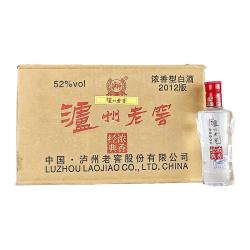 泸州老窖 浓香经典 52%vol 浓香型白酒 100ml*20瓶 2012年