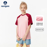 navigare/纳维凯尔 棉 女童短袖T恤