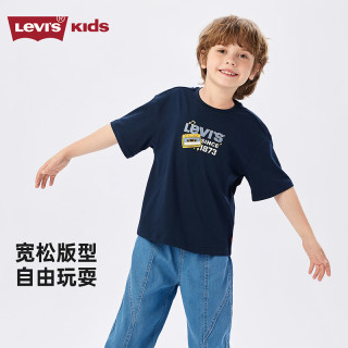 Levi's 弹力凉感透气 短袖T恤  73%纯棉  多色可选