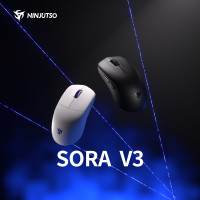 NINJUTSO SORA V3 SORA V3 无线鼠标 白色
