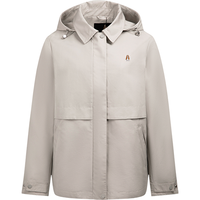  Hush Puppies/暇步士 简约基础款 女士夹克 可拆卸帽