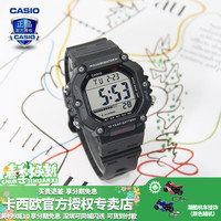 CASIO 男女电子表卡西欧小方块情侣表学生儿童运动潮流手表 AE-1600H-1AVPF琥珀黑