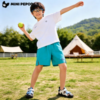 小猪班纳 儿童速干工装短裤