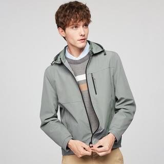  Hodo/红豆 一衣两穿 男士夹克衫 连帽