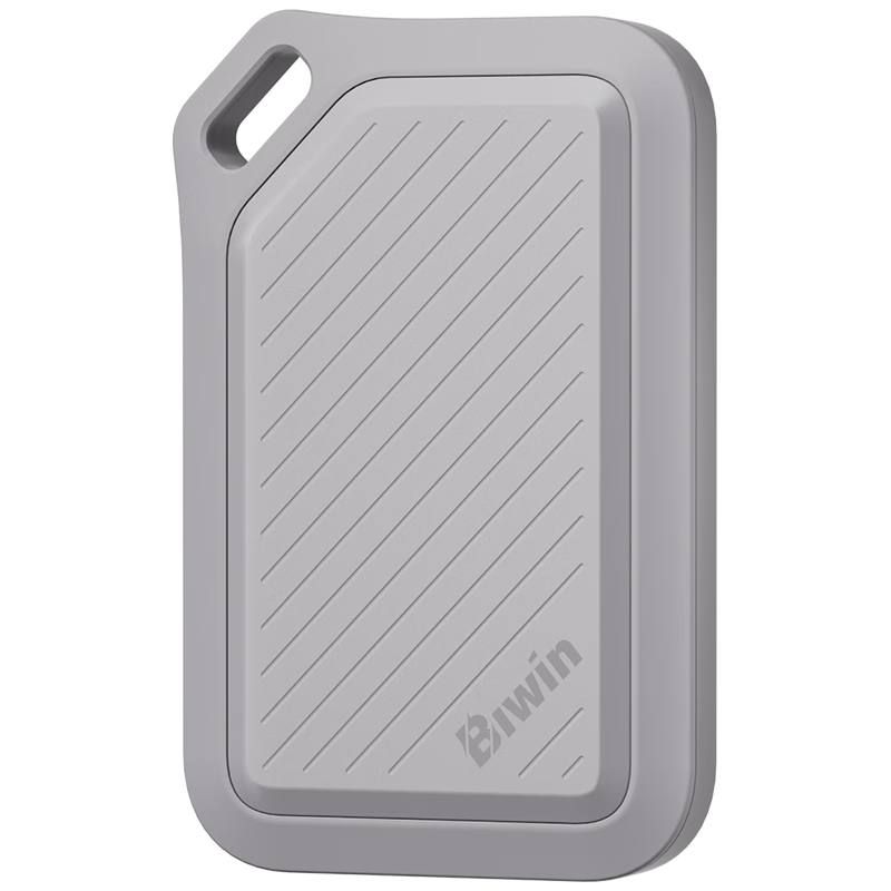 BIWIN/佰维 读速2000MB/s 移动固态硬盘 1TB 三防款-冰川灰 （至尊高速）