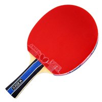 Butterfly D5星乒乓球拍单拍 含拍套 横拍进攻结合弧圈双面阿尤斯反胶