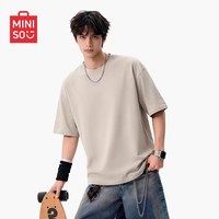 MINISO/名创优品 纯棉 男士短袖T恤