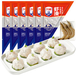 兴威 虾滑 150g*6袋 (95%虾肉含量）