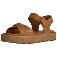  UGG 厚底 女士凉鞋 魔术贴搭扣