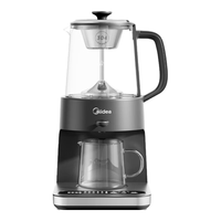 美的 MK-ZC10Y01 智能喷淋式煮茶器 黑色 1L
