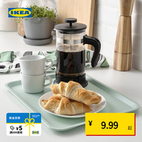 宜家 TILLGANG 托盘 37x29cm 灰色