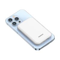 momax 摩米士 IP103MFi 无线磁吸移动电源 白色 7200mAh Type-C/Lightning 20W 双向快充+10W 无线充电