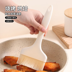 BAIJIE 硅胶油刷大号 食品刷子烘焙油刷烧烤调料刷辅食工具宽9CM