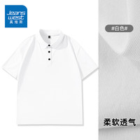 移动端、京东百亿补贴：真维斯 男士纯棉短袖POLO衫