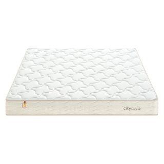 今日必买：城市爱情 喜临门床垫 偏硬0胶黄麻床垫独立弹簧双人硬床垫子席梦思大白垫H2 大白H2(偏硬款 黄麻舒1.2*2.0米