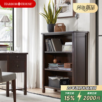HARBOR HOUSE 美式家具实木储物柜 矮柜-深咖色