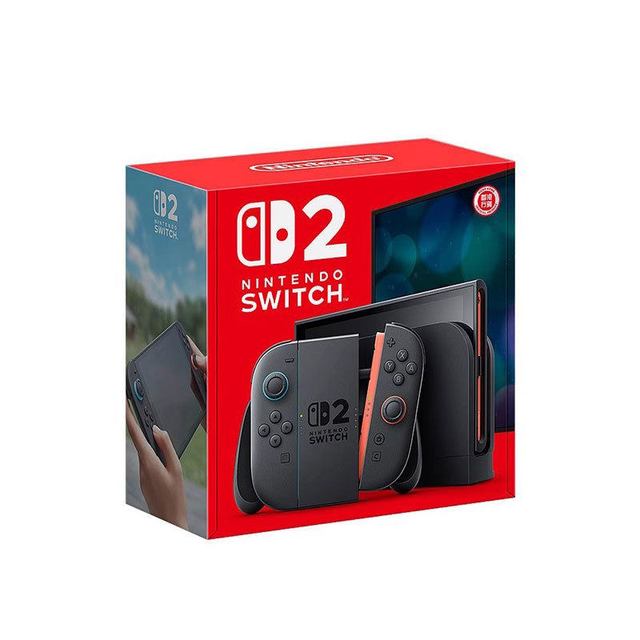 任天堂 Switch2单机/马里奥赛车同捆版游戏机港版 1件