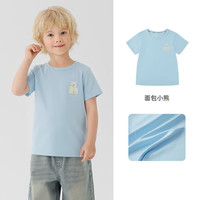 丽婴房 男女童纯棉短袖T恤 成人款同价（5色可选）