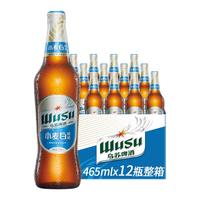 WUSU 乌苏啤酒 小麦白啤酒 465ml*12瓶
