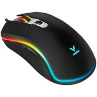 RAPOO 雷柏 V25S 有线鼠标 6200DPI 黑色 RGB