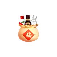 白沙 粮食酒组合装 白酒  礼盒装 兼香型 52%vol 500mL