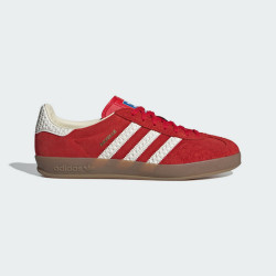 adidas 三叶草男女鞋GAZELLE INDOOR低帮休闲鞋IF1808红白